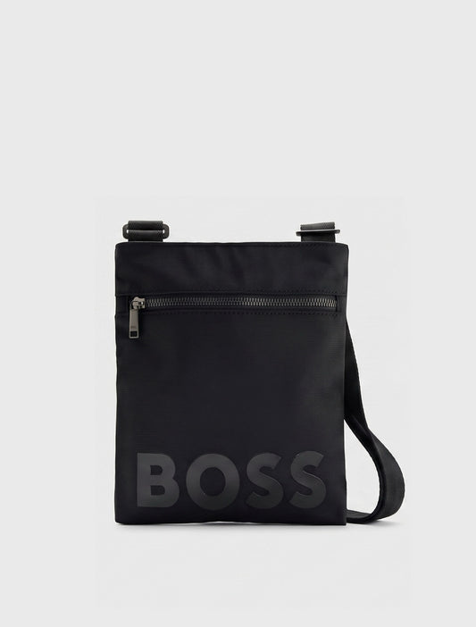Sacoche Hugo Boss Homme Catch-S Triple Pouch - Sacoche Bandoulière Noire