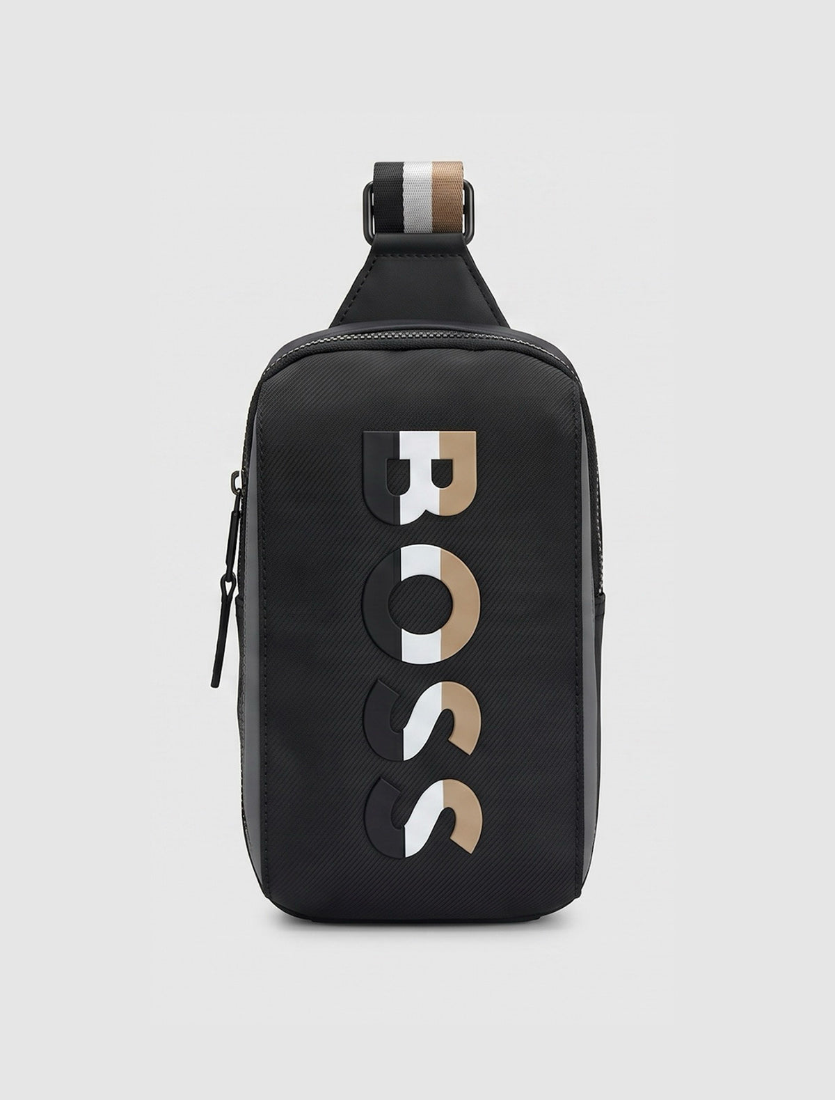 Sacoche Hugo Boss Homme Sac Poitrine Élégant avec Logo BOSS